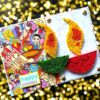 Sparkling Handmade Quilled Diwali Greeting Card D21 image
