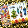 Sparkling Handmade Quilled Diwali Greeting Card D22 image