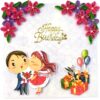 Happy Birthday for Wife or Husband Card image