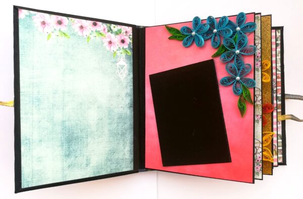 Memories Camera Sparkling Handmade Quilled Scrapbook image Memories Camera Sparkling Handmade Quilled Scrapbook image