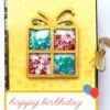 Happy Birthday Multicolor Quilled Scrapbook image