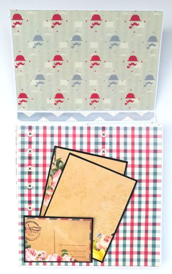 Male themed Mini Scrapbook Gift - M1 image