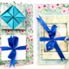 Love and Birthday Male themed 3 fold Mini Scrapbook image Love and Birthday Male themed 3 fold Mini Scrapbook image