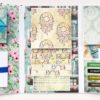 Love and Birthday Male themed 3 fold Mini Scrapbook image Love and Birthday Male themed 3 fold Mini Scrapbook image