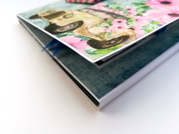 Love and Birthday Male themed 3 fold Mini Scrapbook image Love and Birthday Male themed 3 fold Mini Scrapbook image