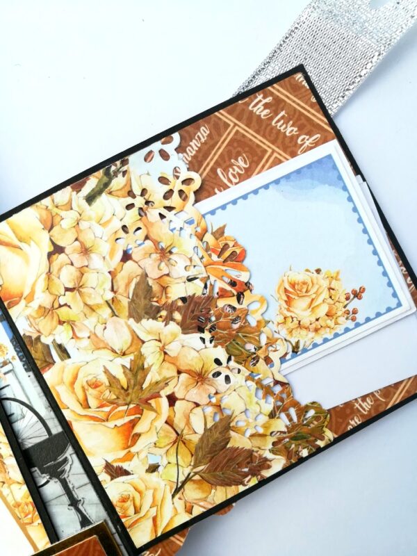 Happy Anniversary 3 fold Mini Scrapbook image Happy Anniversary 3 fold Mini Scrapbook image