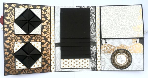 Love Themed 3 fold Mini Scrapbook image