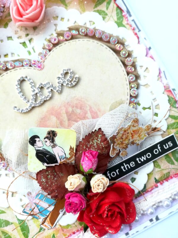 Sparkling Love/ Valentine Greeting Card 4 image