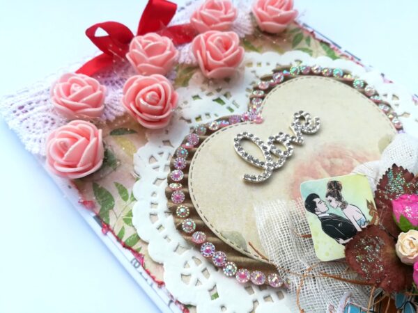 Sparkling Love/ Valentine Greeting Card 4 image