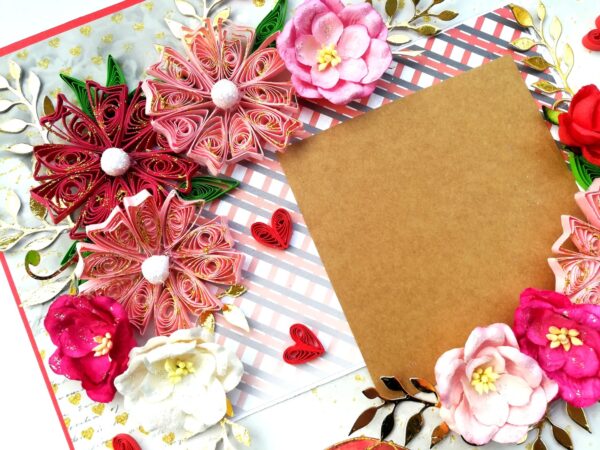 Sparkling Big Large Love Greeting Card Mini Scrapbook image Sparkling Big Large Love Greeting Card Mini Scrapbook image