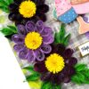 Purple Hues Quilled Flowers Birthday Card image Purple Hues Quilled Flowers Birthday Card image