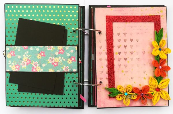 Happy Birthday Handmade Scrapbook Gift - D1 image