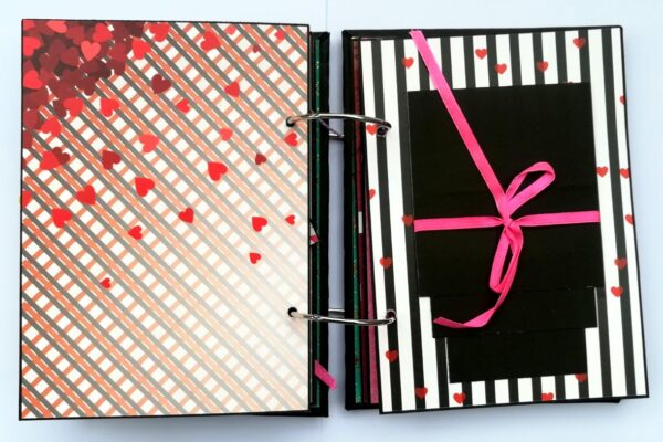 Happy Birthday Handmade Scrapbook Gift - D1 image