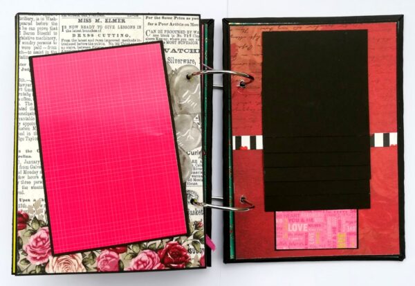 Happy Birthday Handmade Scrapbook Gift - D1 image