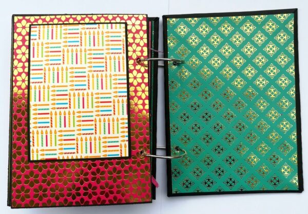 Happy Birthday Handmade Scrapbook Gift - D1 image