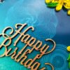 Happy Birthday Handmade Scrapbook Gift - D1 image