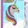 Sparkling Unicorn Birthday Scrapbook image
