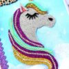 Sparkling Unicorn Birthday Scrapbook image