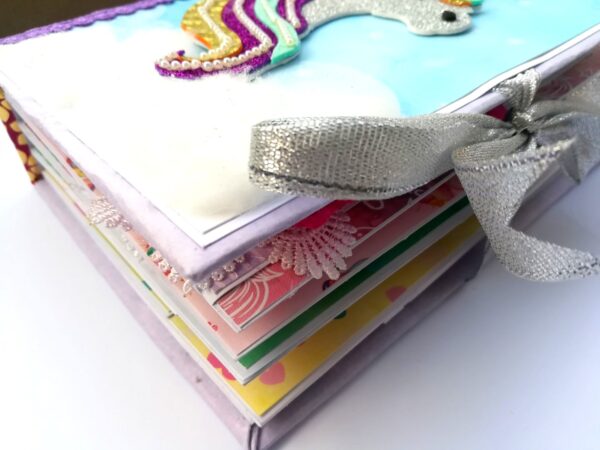 Sparkling Unicorn Birthday Scrapbook image
