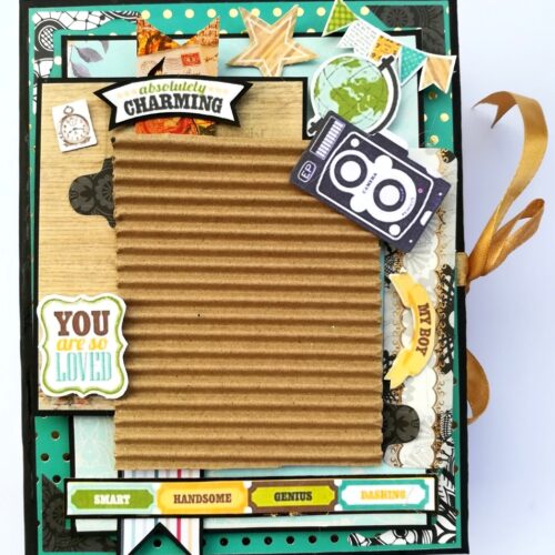 Male Birthday/ Memory Scrapbook