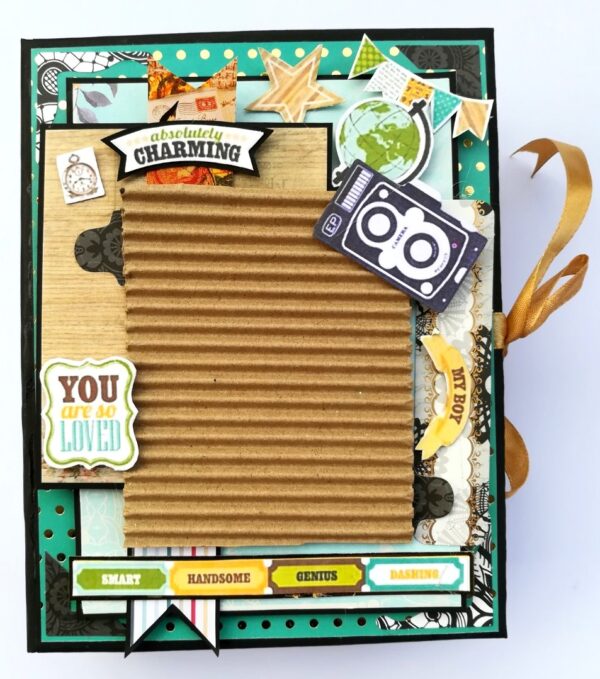 Male Birthday/ Memory Scrapbook