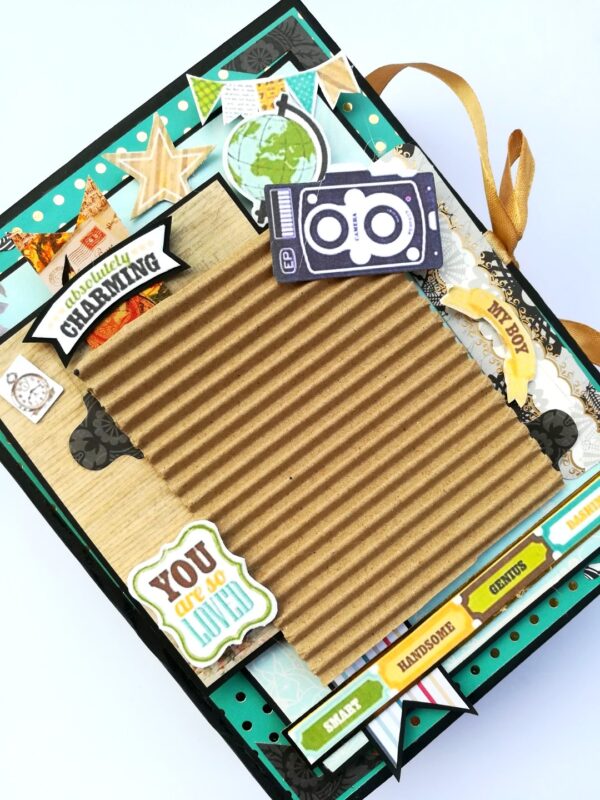 Male Birthday/ Memory Scrapbook