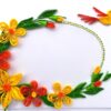 Yellow Themed Photo Frame Greeting Card image