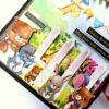Happy Birthday Kids Themed Colorful Scrapbook image Happy Birthday Kids Themed Colorful Scrapbook image