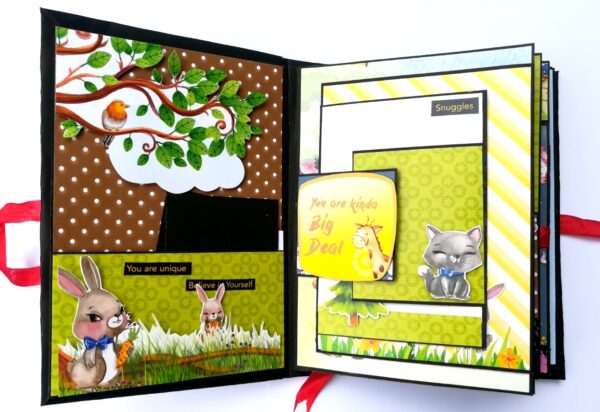 Happy Birthday Kids Themed Colorful Scrapbook image Happy Birthday Kids Themed Colorful Scrapbook image