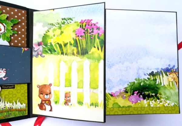 Happy Birthday Kids Themed Colorful Scrapbook image Happy Birthday Kids Themed Colorful Scrapbook image
