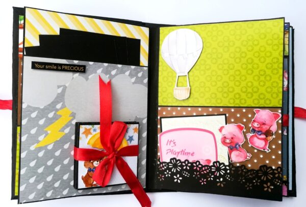 Happy Birthday Kids Themed Colorful Scrapbook image Happy Birthday Kids Themed Colorful Scrapbook image