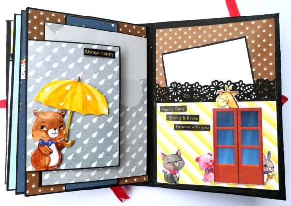 Happy Birthday Kids Themed Colorful Scrapbook image Happy Birthday Kids Themed Colorful Scrapbook image
