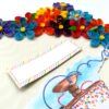 Multicolored Quilled Flowers Birthday Card image