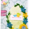 Quilled Yellow & Blue Flowers All Occasion Card image Quilled Yellow & Blue Flowers All Occasion Card image