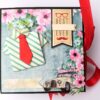 Male Themed Pocket Mini Scrapbook - M1 image