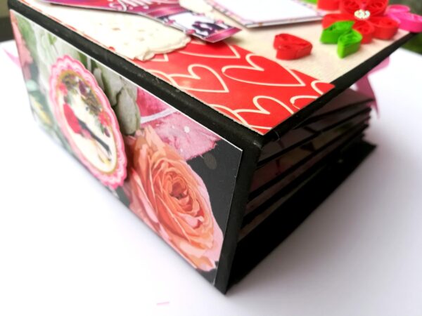 Love Themed Pocket Mini Scrapbook - LM1 image