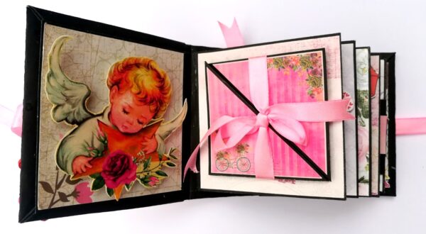 Love Themed Pocket Mini Scrapbook - LM1 image