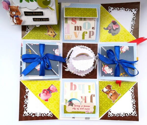 Happy Birthday Kids Theme Explosion Box image