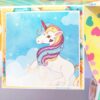 Unicorn themed Birthday Explosion Box image Unicorn themed Birthday Explosion Box image