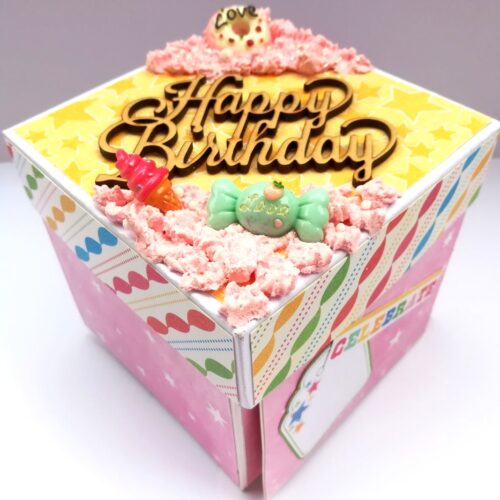 Colorful Sparkling Birthday Explosion Box image