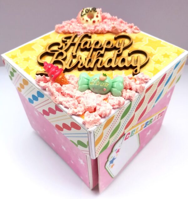 Colorful Sparkling Birthday Explosion Box image