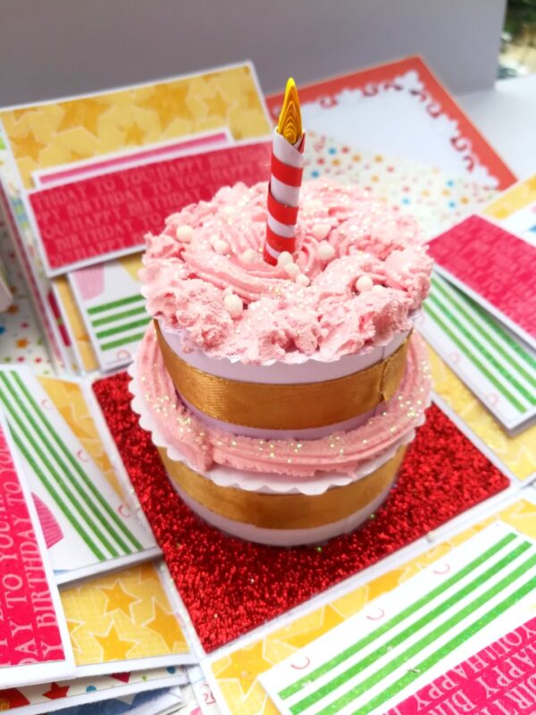 Colorful Sparkling Birthday Explosion Box image