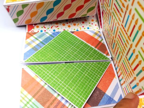 Colorful Sparkling Birthday Explosion Box image