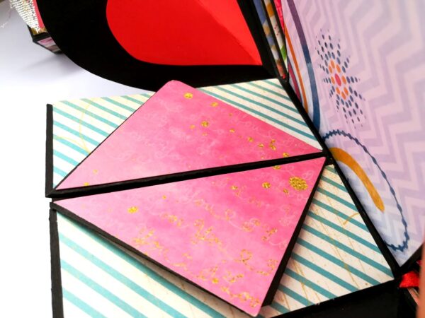 Love & Birthday Handmade Explosion Box image Love & Birthday Handmade Explosion Box image