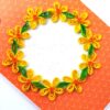 Quilled Yellow Flowers Greeting Card image
