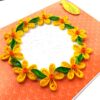 Quilled Yellow Flowers Greeting Card image