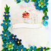 Quilled Blue Themed All Occasion card image