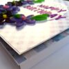 Sparkling Purple Quilled Mini Zigzag Scrapbook - D2 image