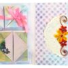 Sparkling Purple Quilled Mini Zigzag Scrapbook - D2 image