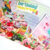 Sparkling Multicolored Birthday Mini Scrapbook C1 image